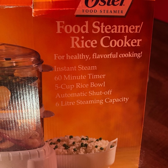 Oster Food Steamer/Rice Cooker with Timer - Picture 2 of 4